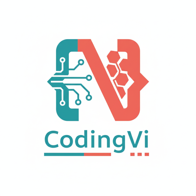 شعار قناة CodingVi