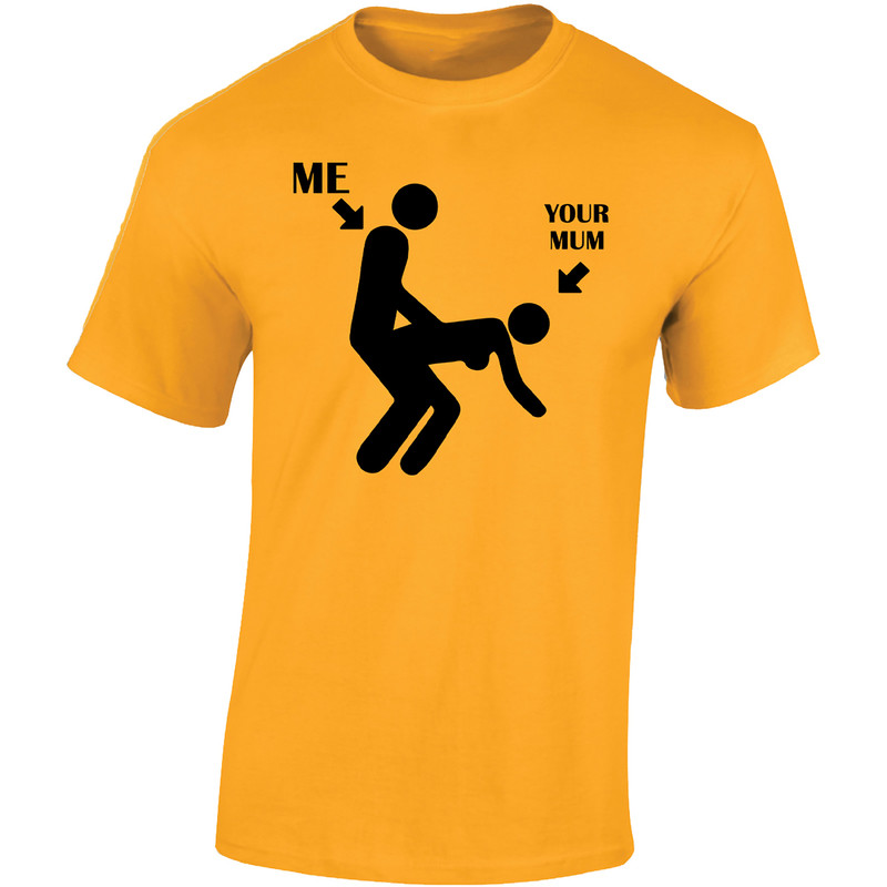 Mens T Shirt Me Your Mom Funny Rude Joke Novelty Tops Design Unisex Printed Gift - Picture 13 of 17