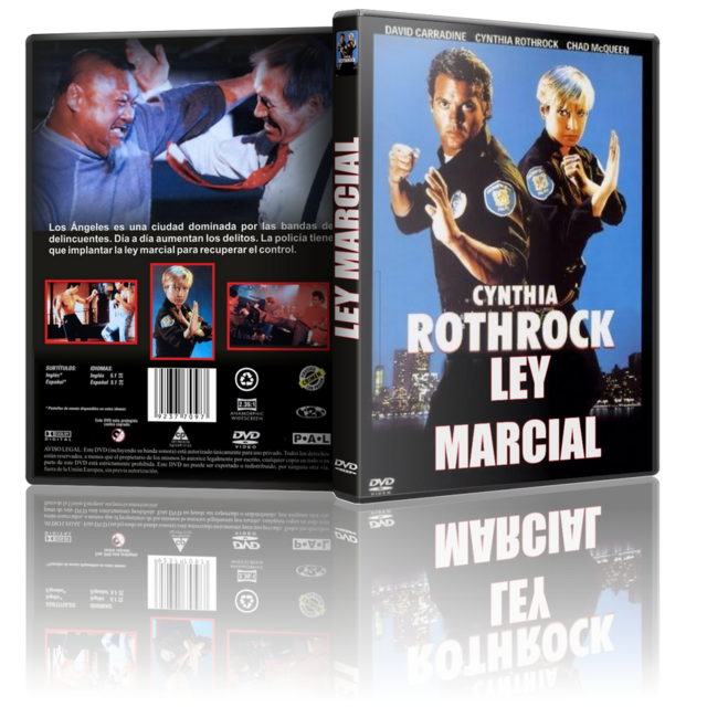 Portada - Ley Marcial [DVD9 Custom] [Pal] [Cast/Ing] [Sub:Varios] [Acción] [1991]