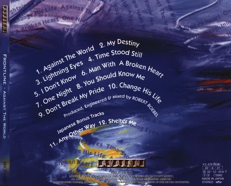Frontline - Against The World [Japan Edition] (2002) Lossless