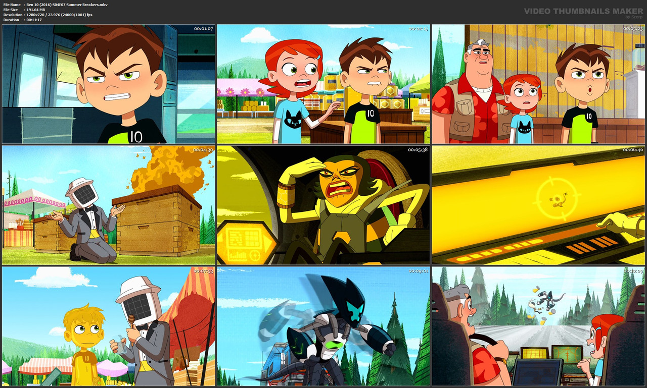 Ben 10 (2016) S04E07 Summer Breakers.mkv