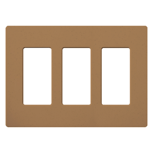 Lutron SC-3 Placa Decorativa Triple para Interruptores