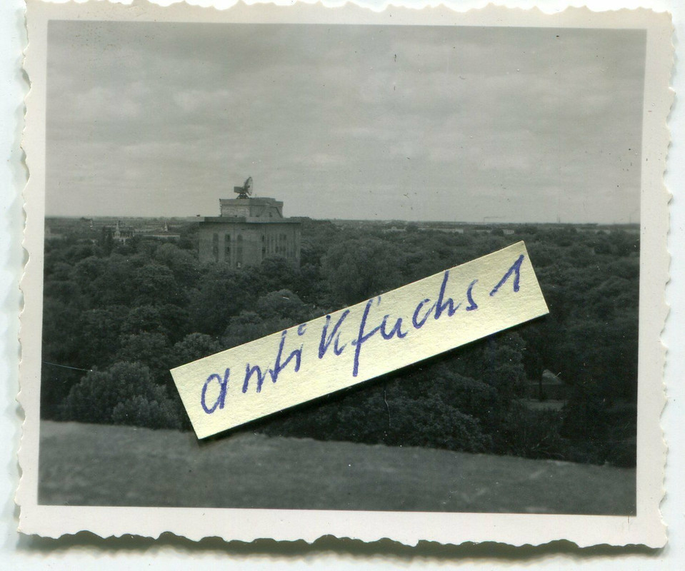 großer Radar-Bunker Humboldthain in Berlin-Mitte- Friedrichshain 1941