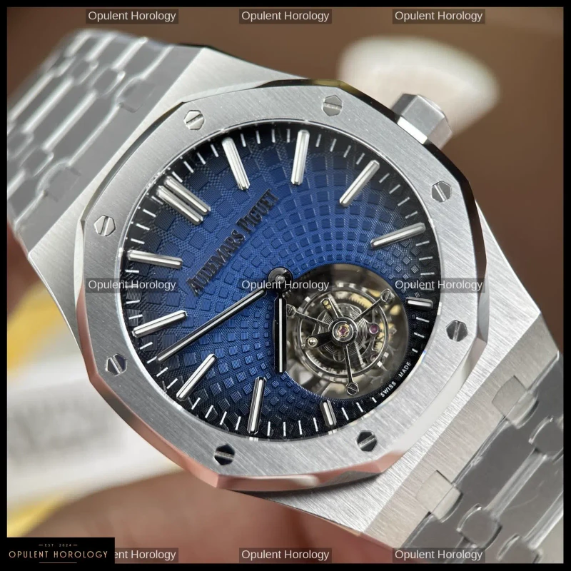 Audemars Piguet Royal Oak Flying Tourbillon 26530ST Smoky Blue Dial 41mm