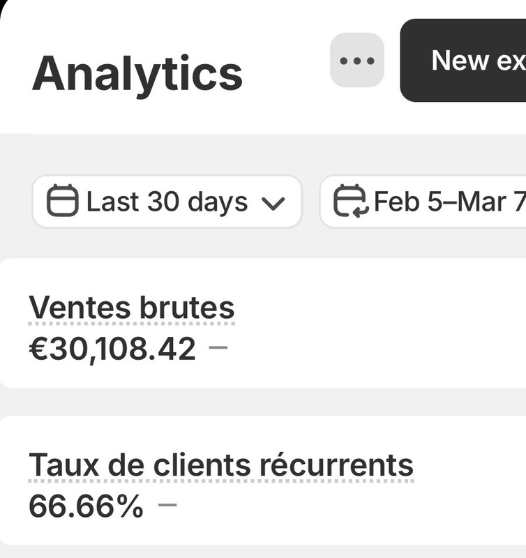 Boutique Shopify créée par ECOMSYSTEM — projet 3