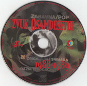 Zvuk osamdesetih Zabavna - Pop 1980 - 1989 - Kolekcija Omot-3