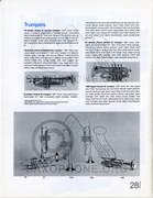 Selmer 1971 trumpets brochure descriptions