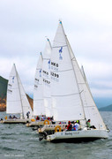 Tight competition in the J80 fleet (Women's Sailing Festival 2024)