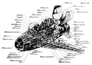 XP-85 Goblin Cutaway
