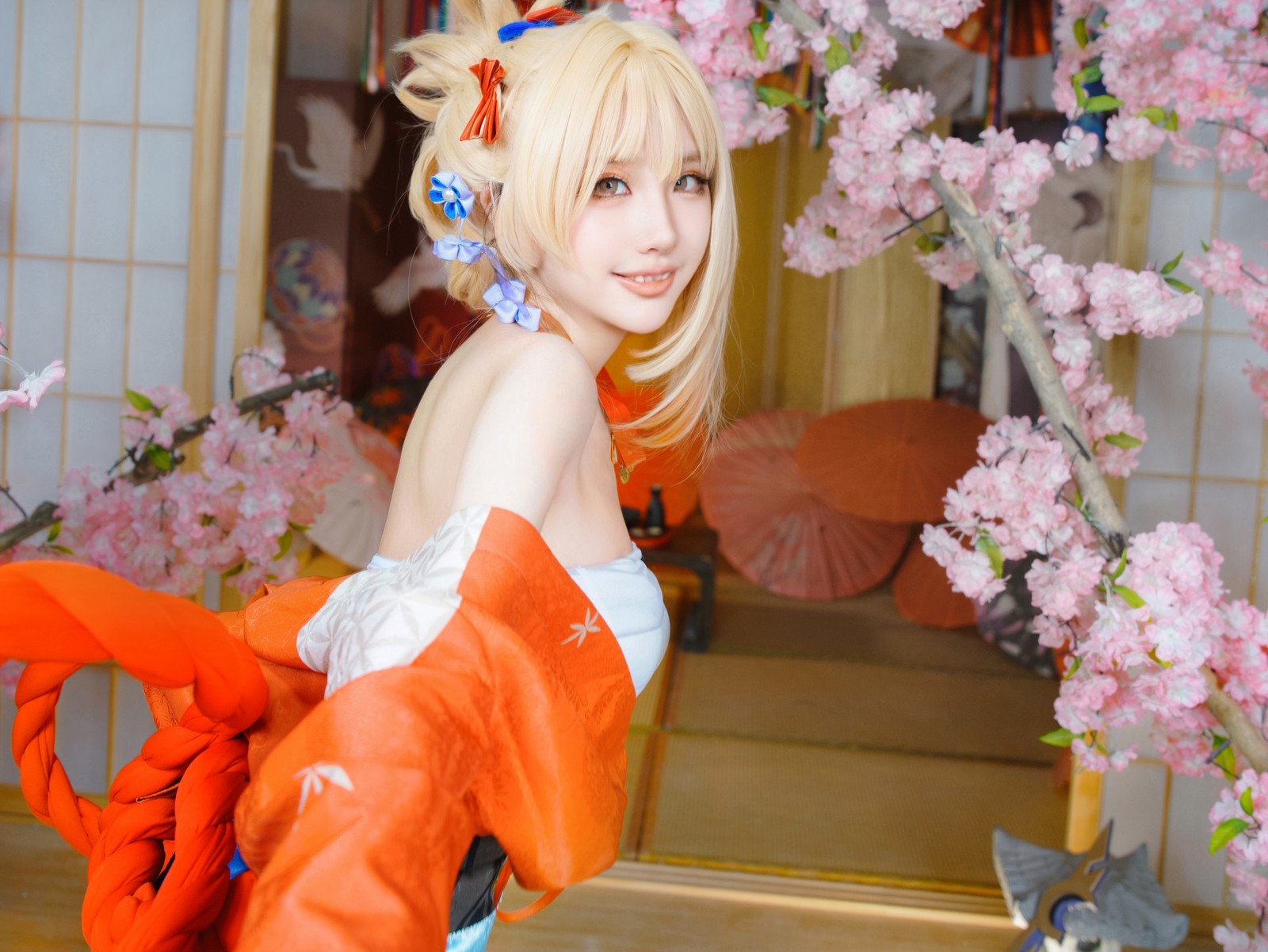 Demon 喵崽｜原神 宵宫 Yoimiya Cosplay 高清写真合集插图2