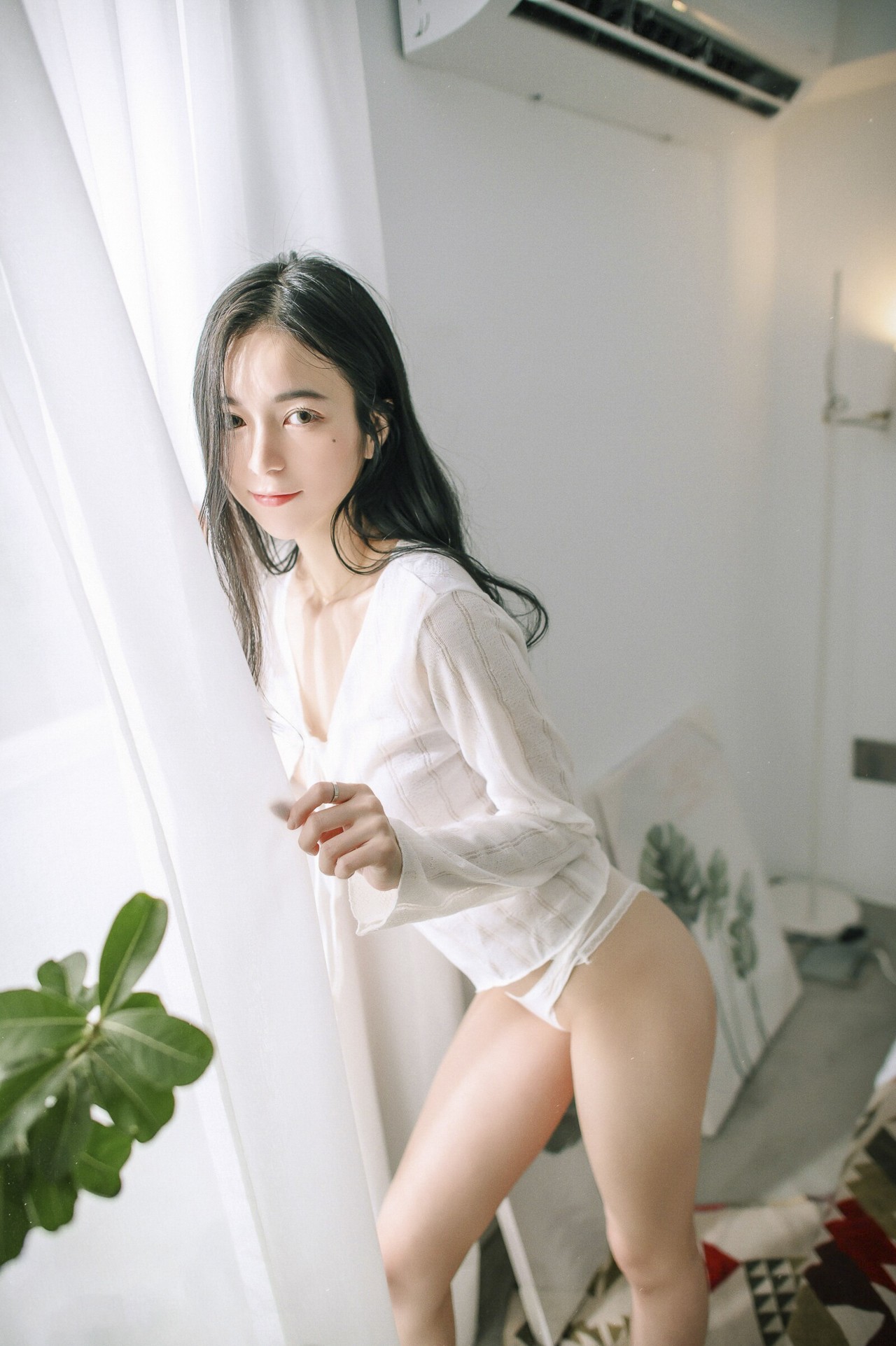 JVID辰辰《妖精女友》写真照，内裤，慵懒与性感美图插图8