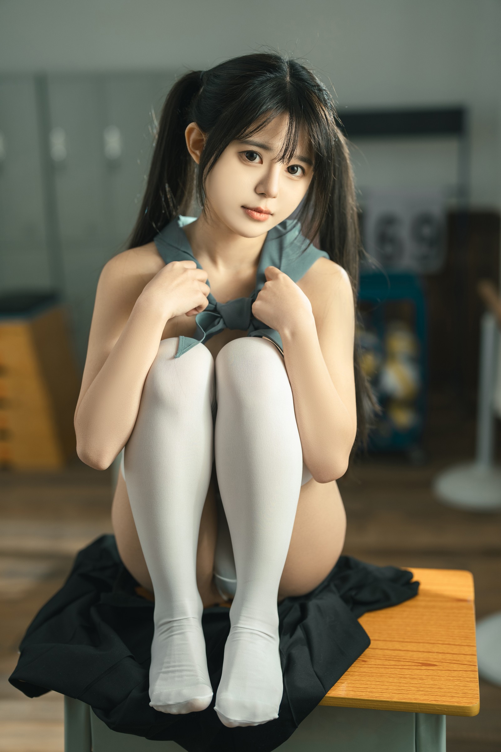 rua阮阮 授课中 教室主题 写真合集｜剧情系校园写真（57P｜855MB）插图3