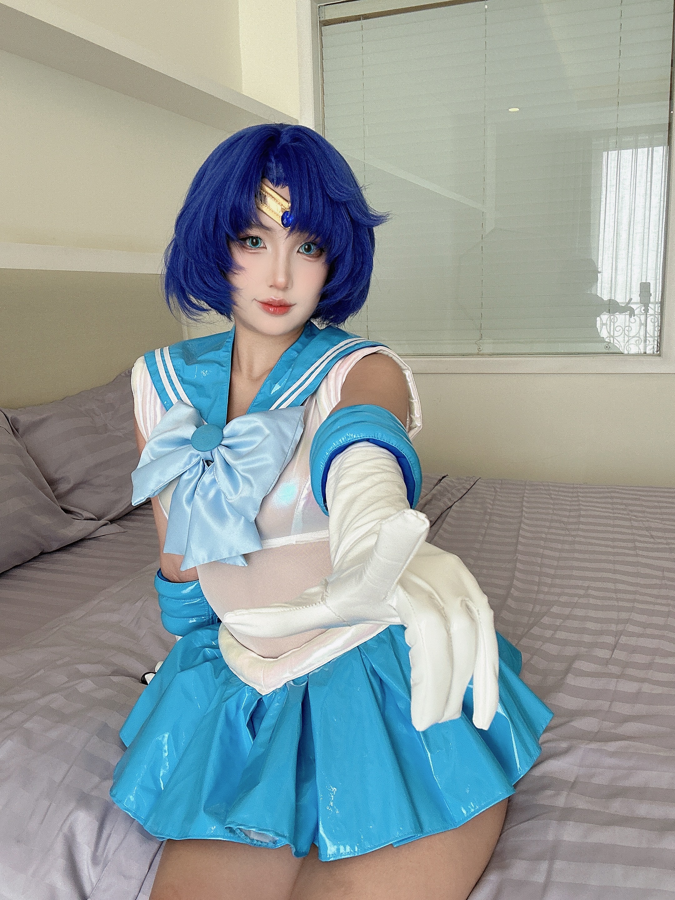 Puy Puy – Sailor Mercury 水手水星 Cosplay 写真（288P+10V-2.26GB）美少女战士插图8
