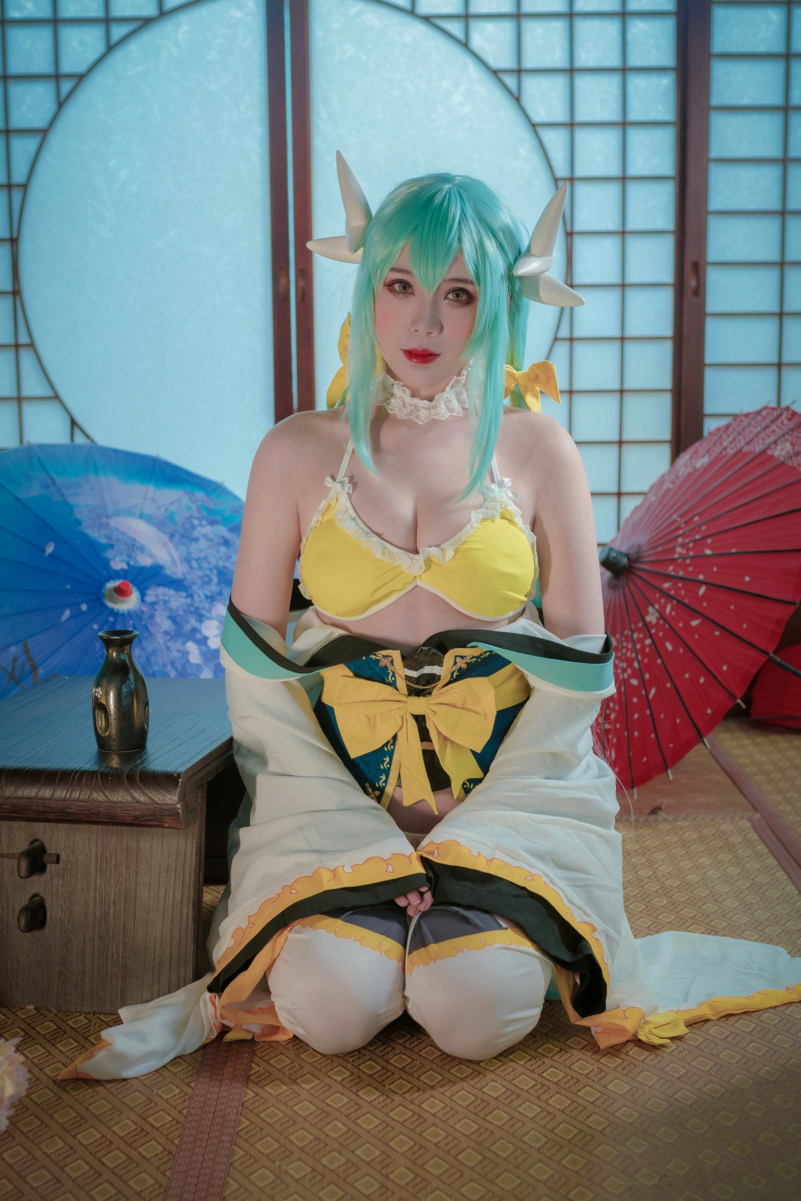 羊大真人 – 清姬泳装 Cosplay 高清写真集（18P-179.5MB）Fate 系列插图