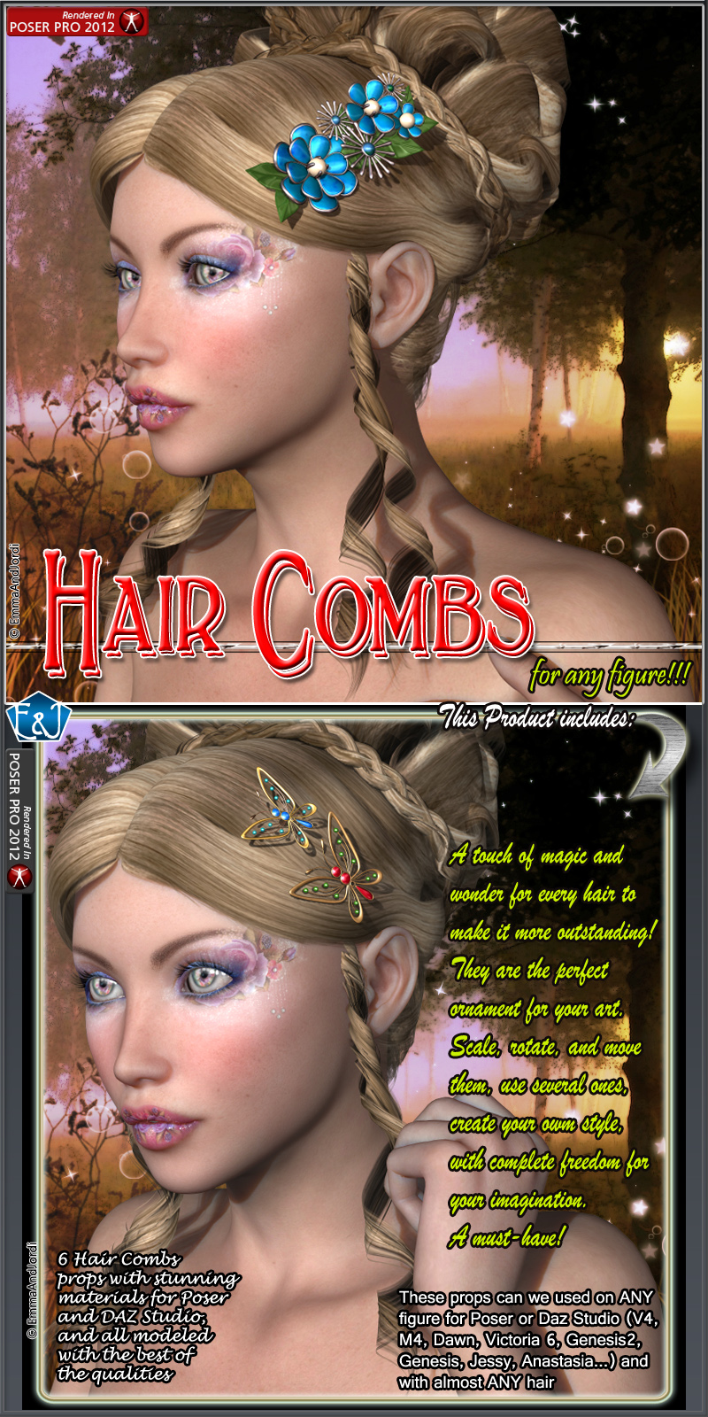 Hair Combs For Any Figure Hair Combs For Any Figure