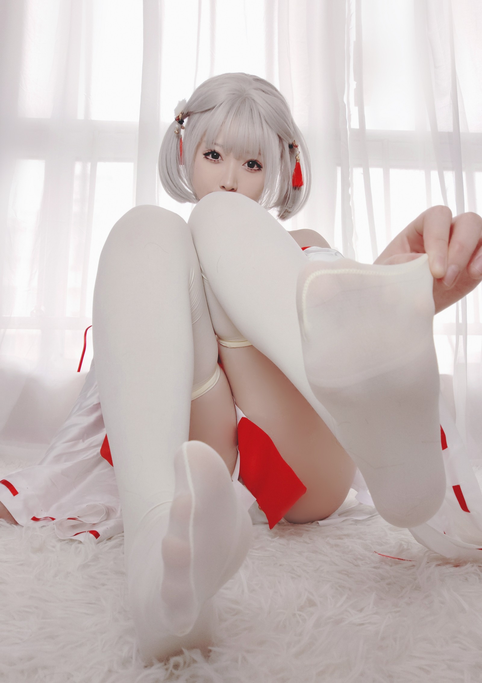 朝霧愛 – 巫女 Cosplay 高清写真（40P-149.4M）日式传统风插图5