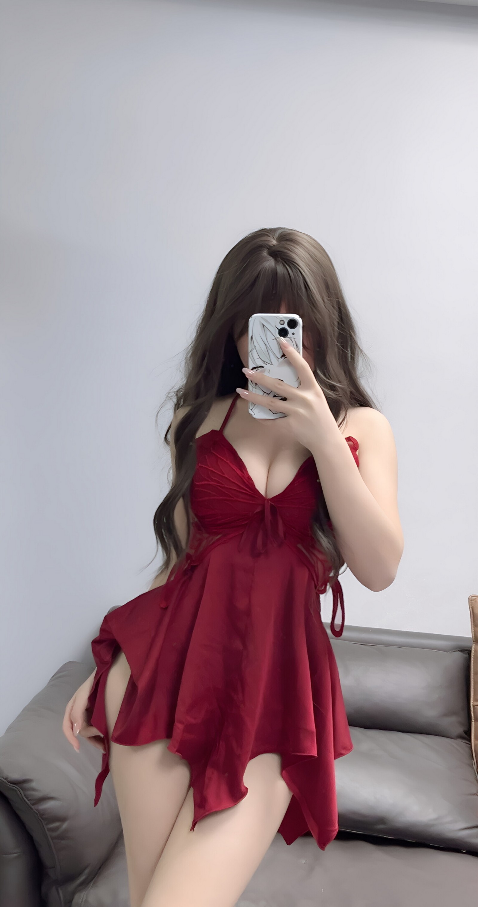 Bangni邦尼 – 圣诞尼尔 红裙御姐 Cosplay 写真集（132P-3V-966MB）插图2