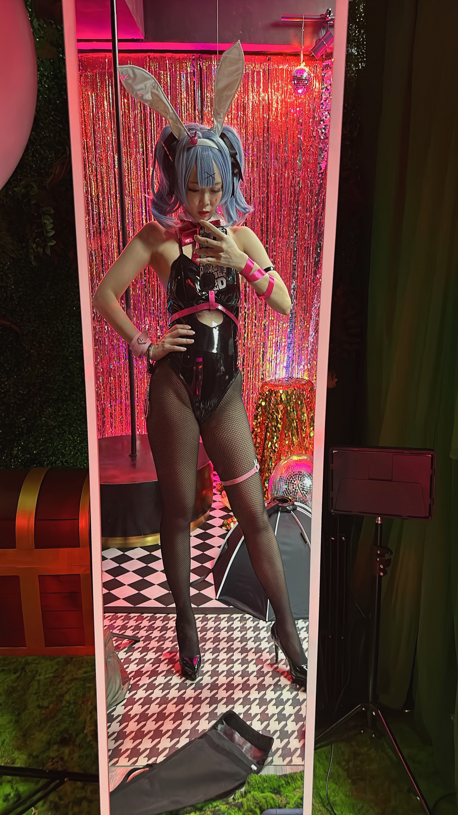 Maou Mo – Rabbit Miku 兔女郎初音 Cosplay 高清写真（57P-265M）插图