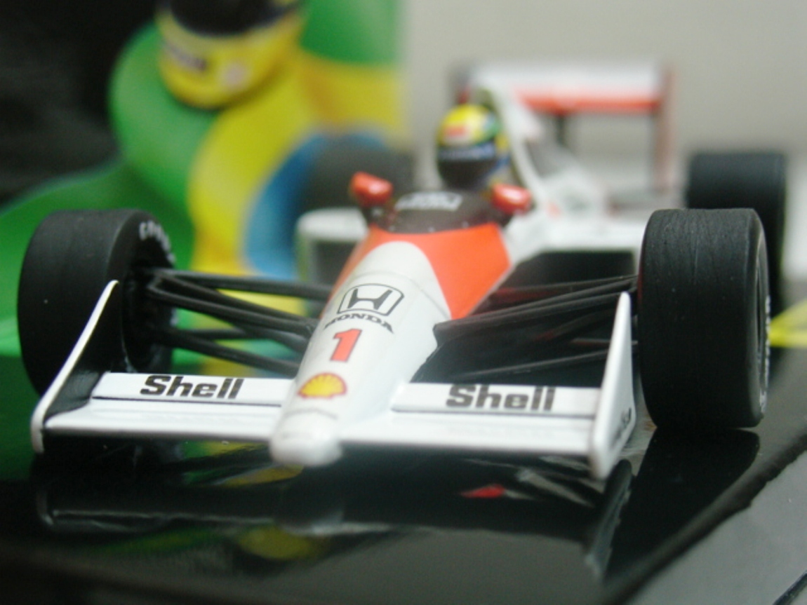 WOW EXTREMELY RARE McLaren MP4/5 Honda Senna Winner Germany 1989 1