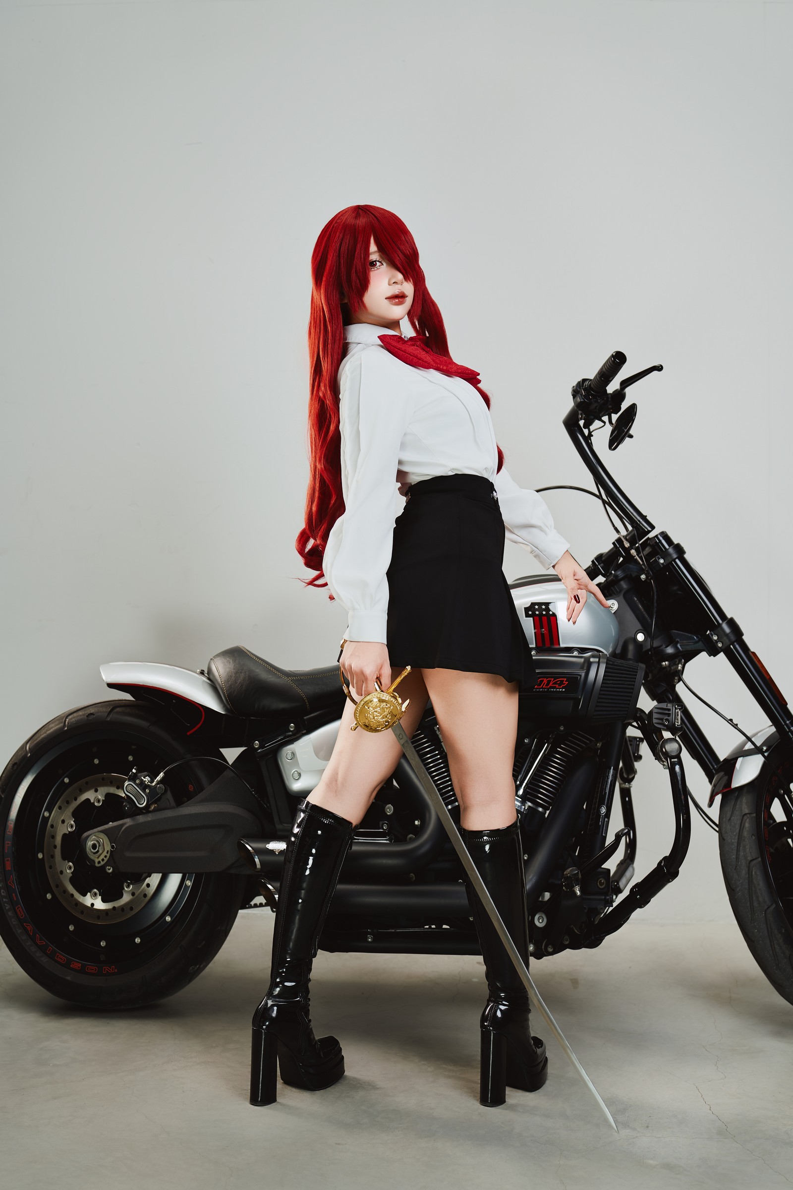 Puy Puy – Mitsuru Cosplay 高清写真视频合集（310P+7V-2.44GB）插图1