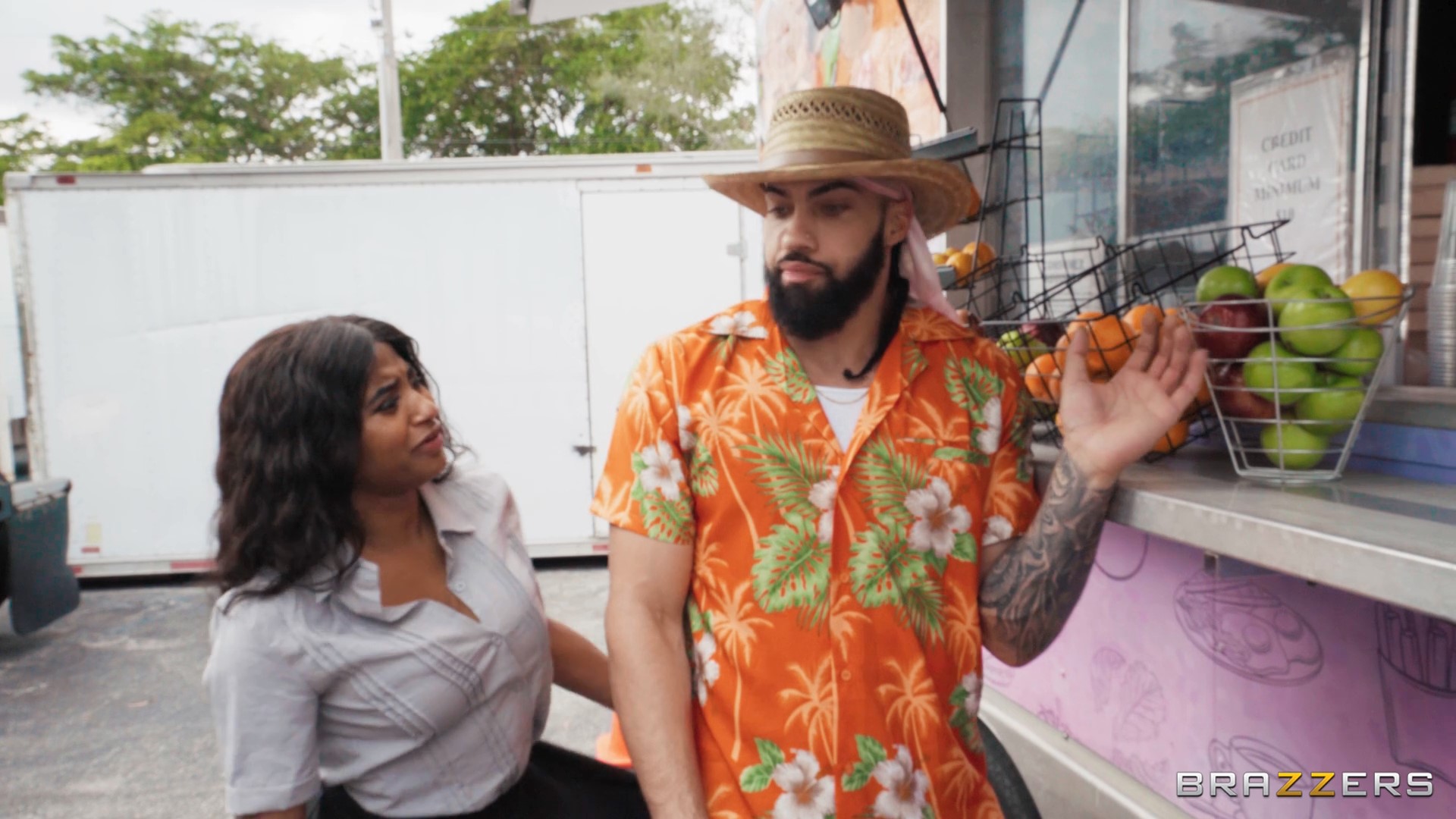 Food Truck Serves Big Oily Ass