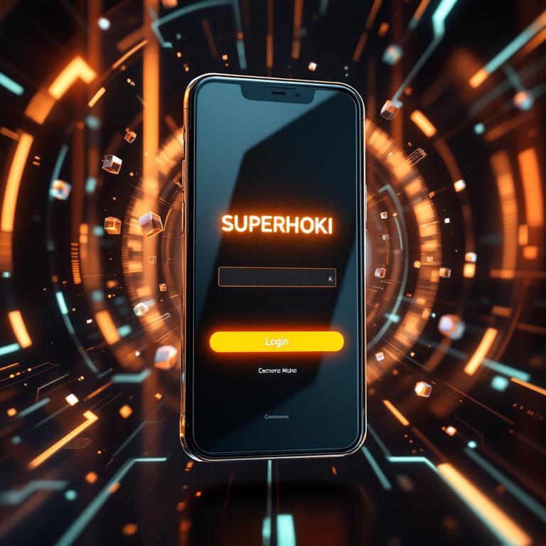 Banner Aplikasi SUPERHOKI dengan akses permainan digital