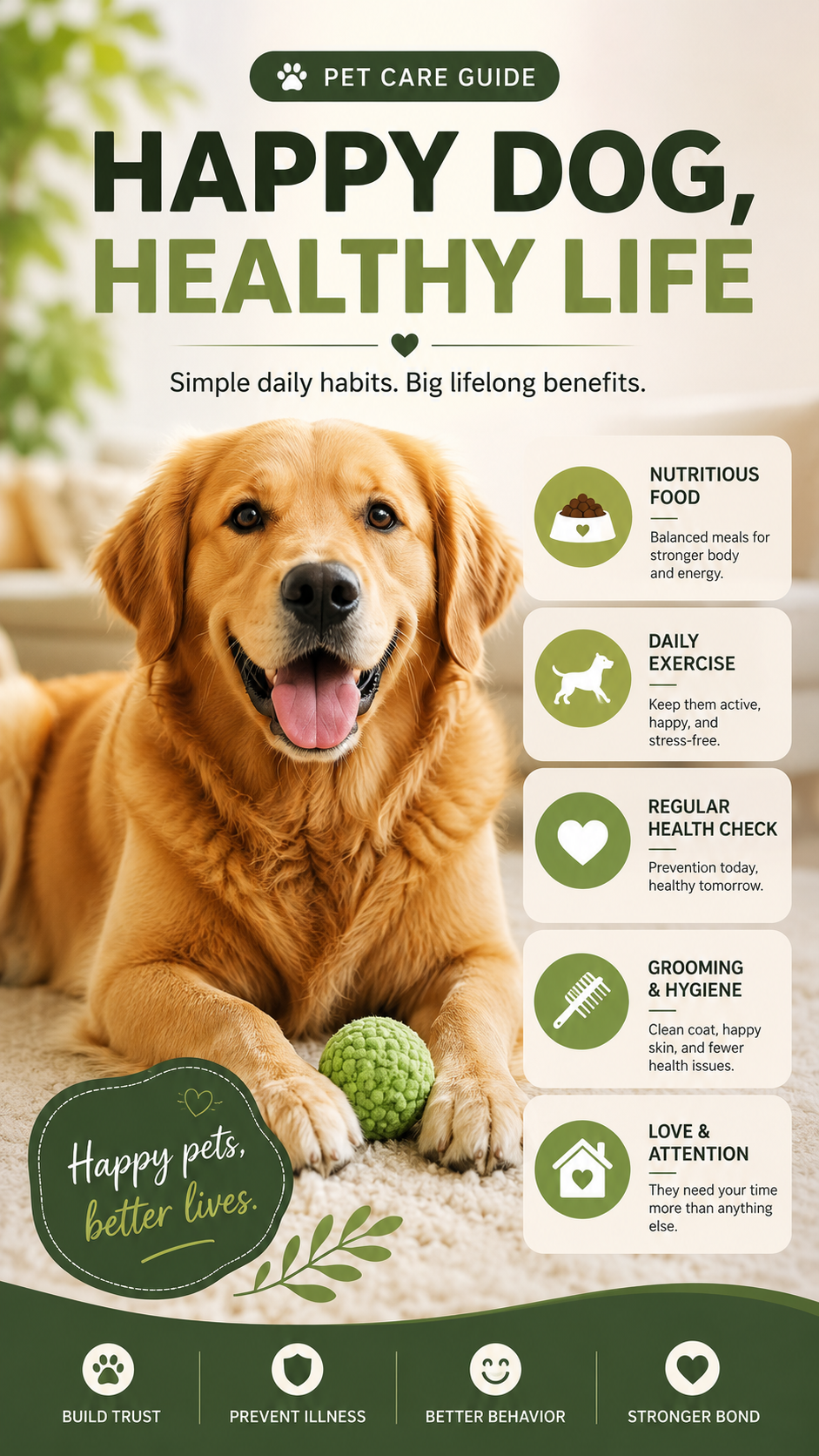 Pet Care Guide Poster Generator