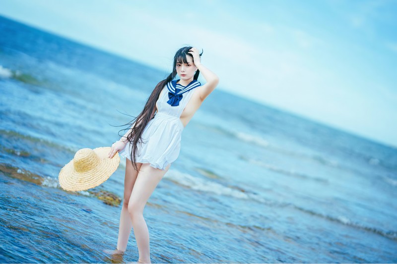 落落Raku 海韵 海边主题高清写真 55P插图3