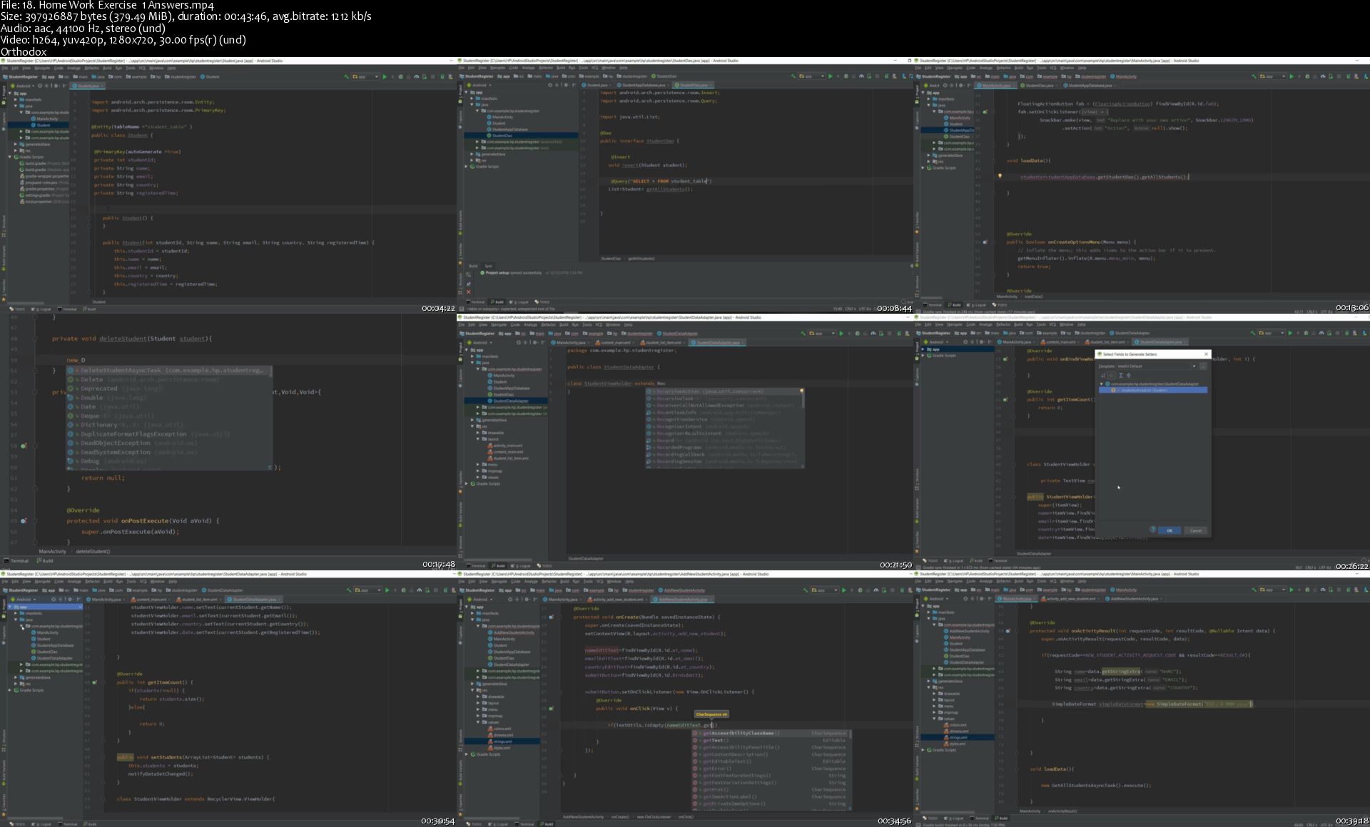 Android Architecture Components & MVVM Masterclass