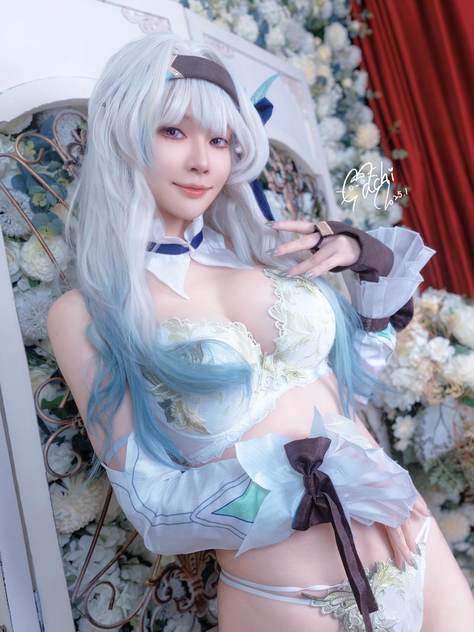 Machi马吉 Firefly 萤火虫Cosplay写真｜高质量角色主题图集（51P-48M）插图