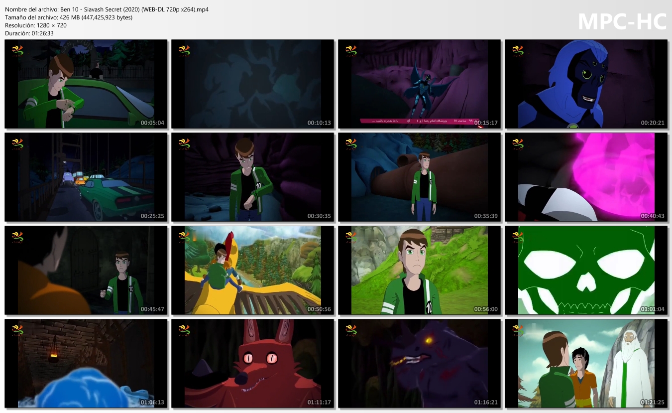 Ben 10 - Siavash's Secrets (2020) (WEB-DL 720p x264)