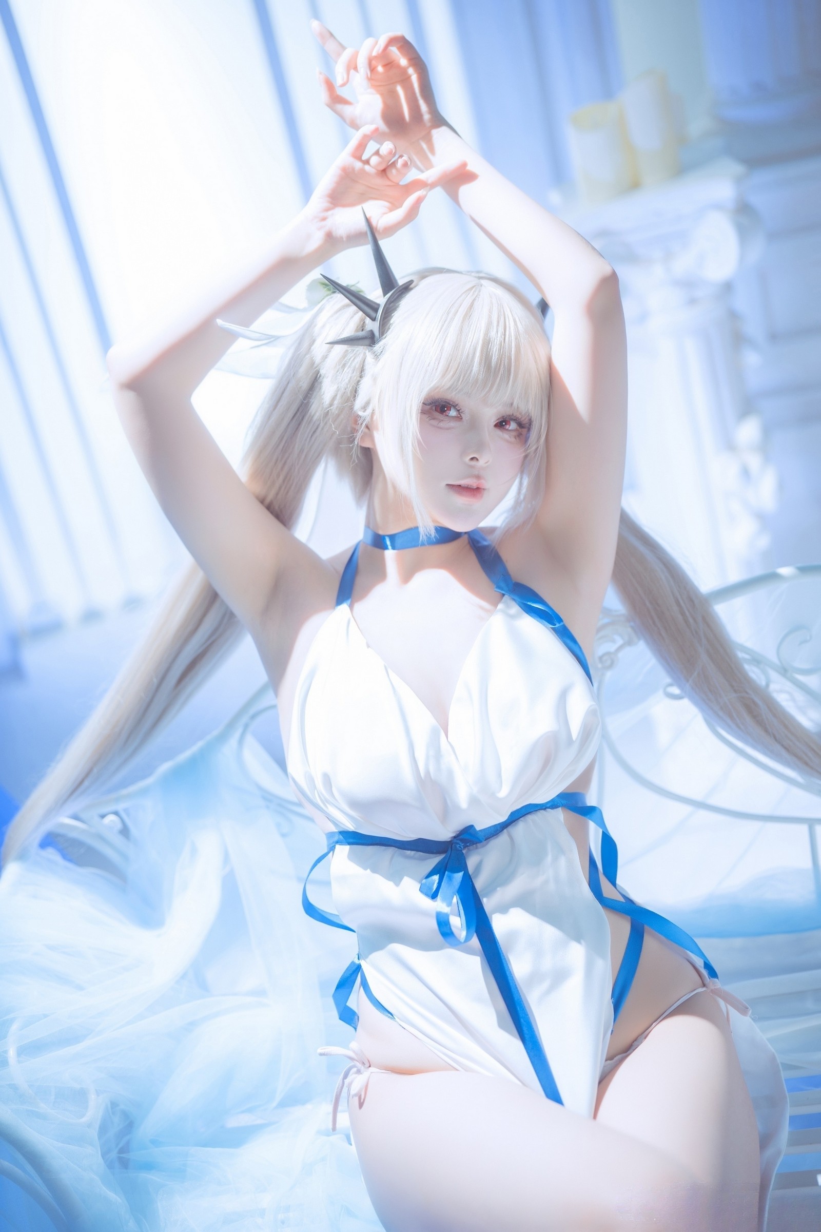 w百合欧皇子w 碧蓝航线可畏写真集 – 纪念印记主题COS高清图 [14P-21.8MB]插图8