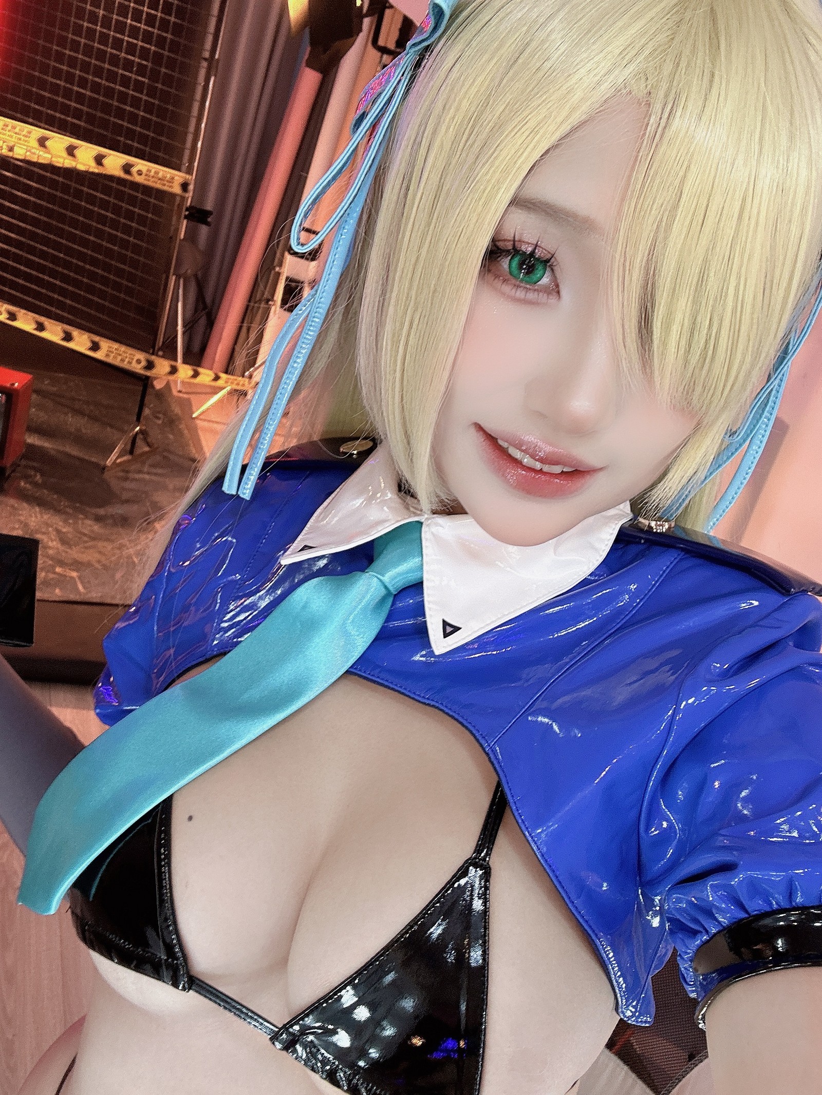 Puy Puy – 一之濑明日奈 Asuna Police Cosplay 写真合集（133P+7V-4.59GB）插图6