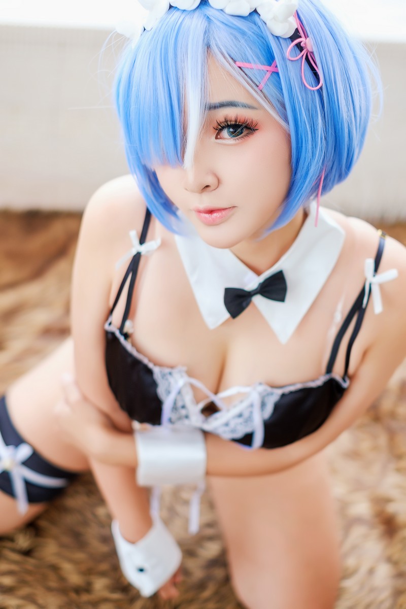 MiMi Chan 蕾姆 Rem Cosplay Re:Zero 高清写真【10P-30.7M】插图4