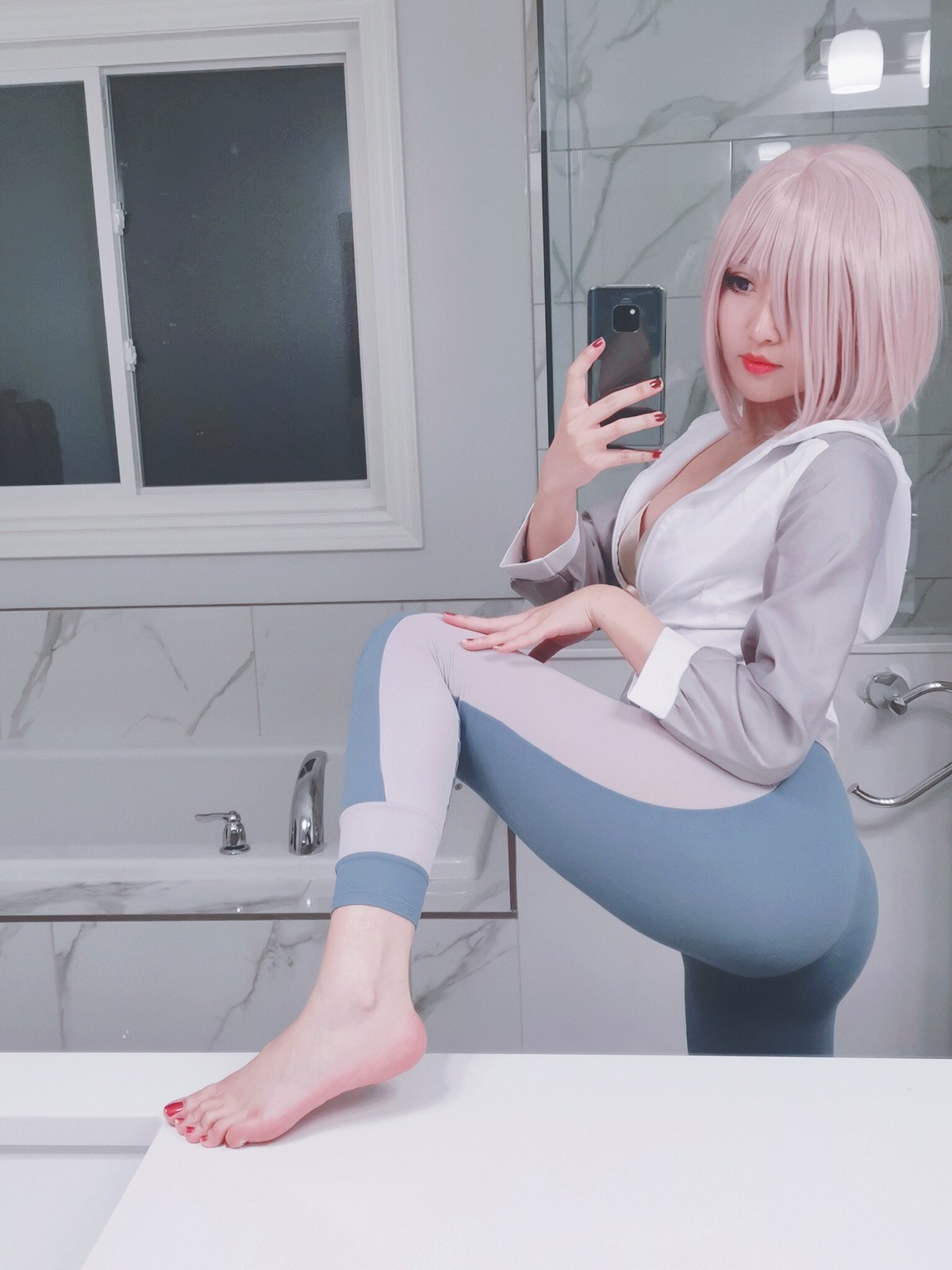 MissWarmJ Mashu Yoga Cosplay Photo Set [39P-70.4M]插图4