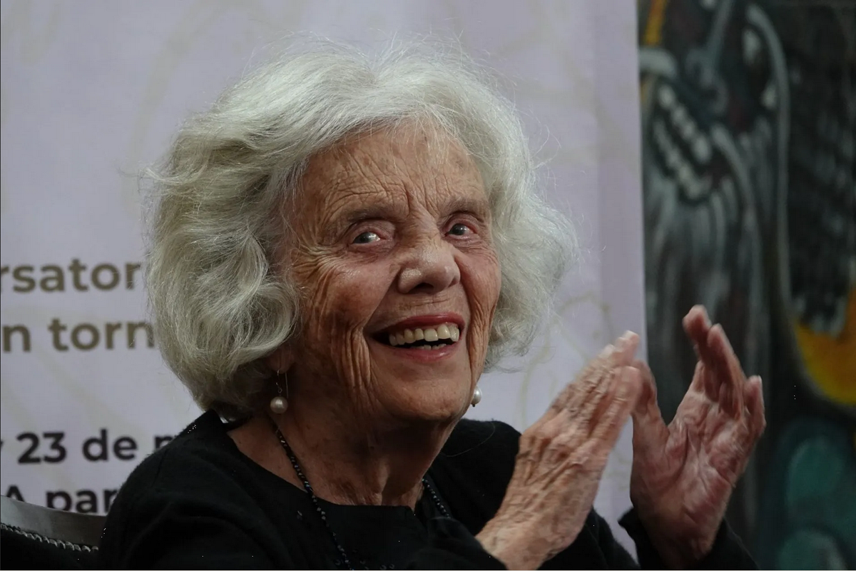 Medalla Belisario Domínguez, es para la escritora Elena Poniatowska