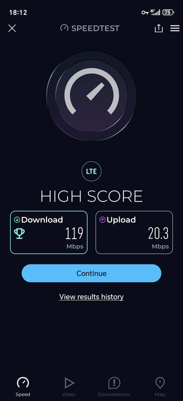 Screenshot 20260428 181248 org zwanoo android speedtest Main View Activity