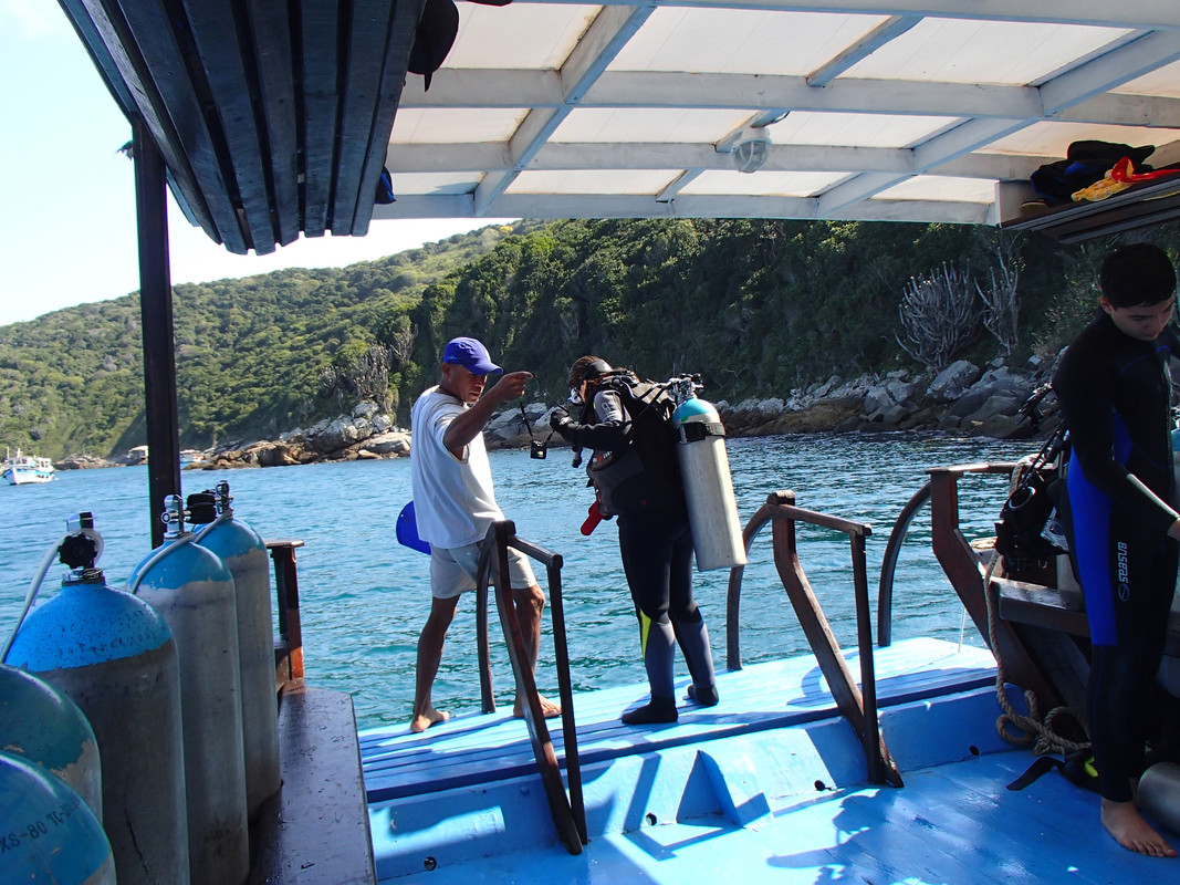 Sábado 15 - Domingo 16 - Arraial do Cabo. Playa. Buceo. Maravilloso. (12)