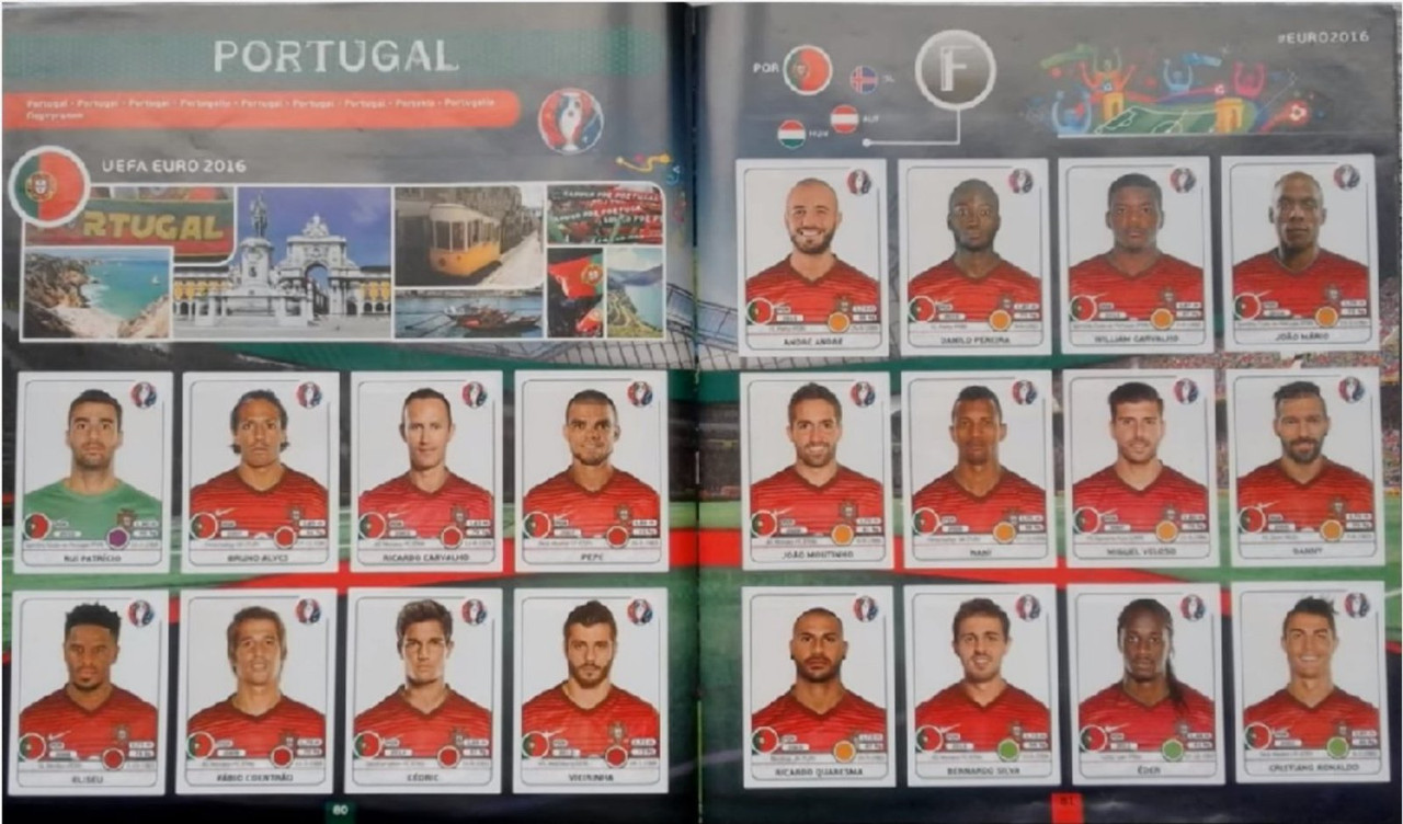 Album UEFA euro 2016 Panini-41