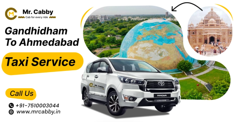 Gandhidham To Ahmedabad Taxi Service