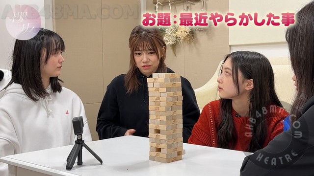 【Webstream】240214 Sakurazaka YouTube Channel (Members playing card games and Jenga)