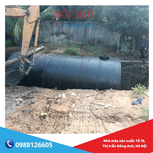 téc chứa dầu 30m3