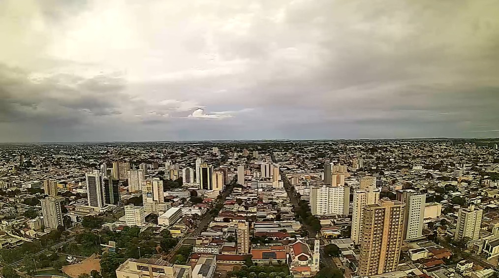 Campo Grande nesta manhã de terça-feira