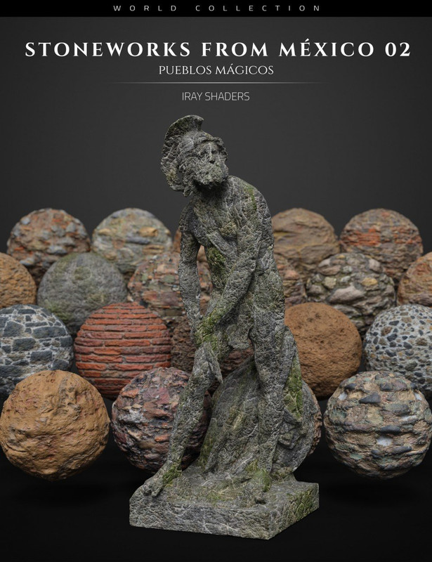 stoneworks from mexico 02 iray shaders 00 main daz3d