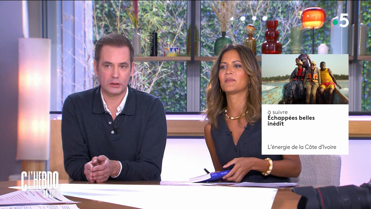 C l'hebdo la suite - Saison 8 - Invités Mathieu Kassovitz, Ludovine Sagnier, Ni..._France 5_2024_03_