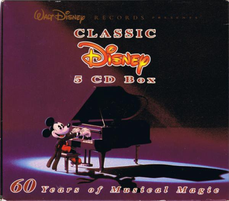 VA - Classic Disney - 60 Years Of Musical Magic [5CD,BoxSet] (1999) MP3