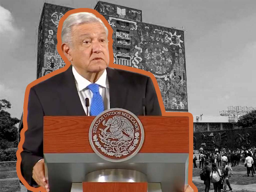 AMLO considera que estudiantes de la UNAM deberían hacer marcha en lugar de paro