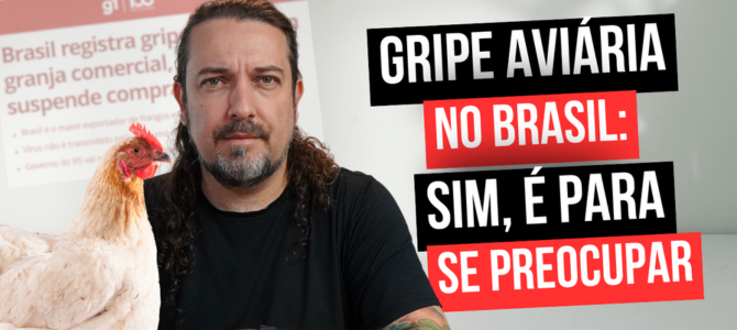 Gripe aviária no Brasil: é para se preocupar, sim!