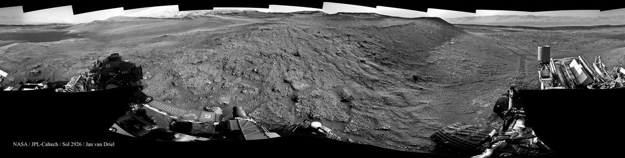 MARS: CURIOSITY u krateru  GALE Vol II. - Page 30 1-3