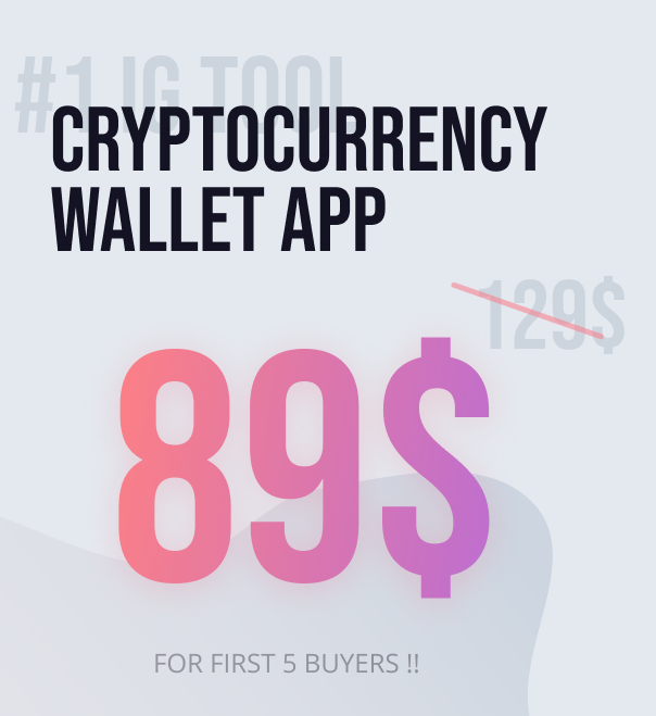 Cryptocurrency Wallet App  - Android Source Code - 1